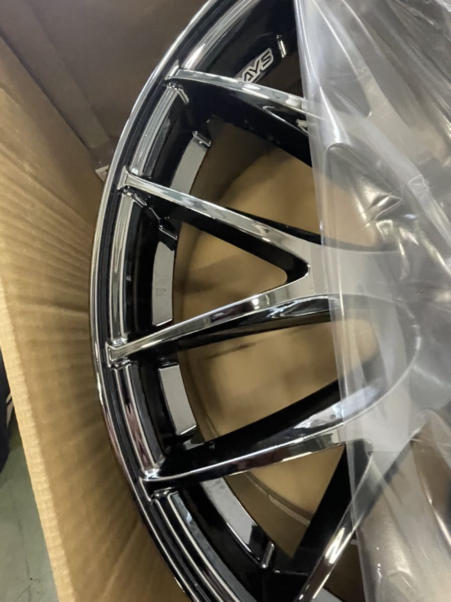 レイズ ホムラ 2X9 プラス ジェットブラックエディションⅢ 新品未使用