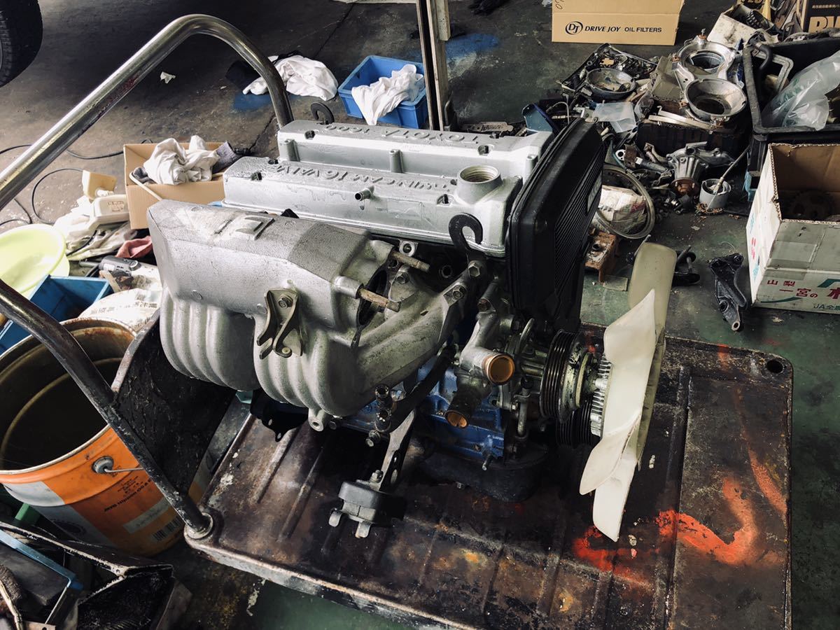 4AG 前期エンジン トヨタ AE86(エンジン本体)｜売買されたオークション  