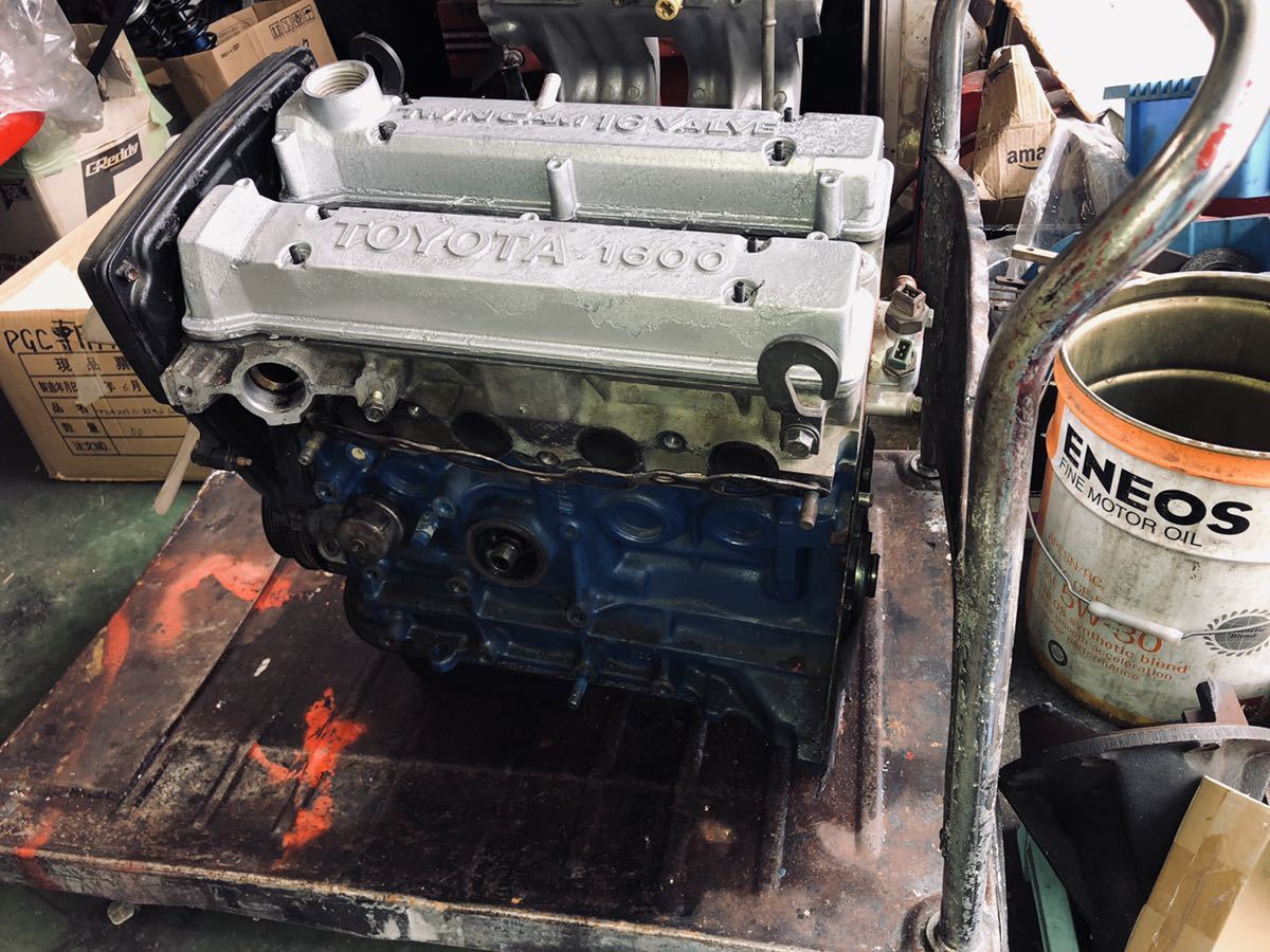 4AG 前期エンジン トヨタ AE86(エンジン本体)｜売買されたオークション 