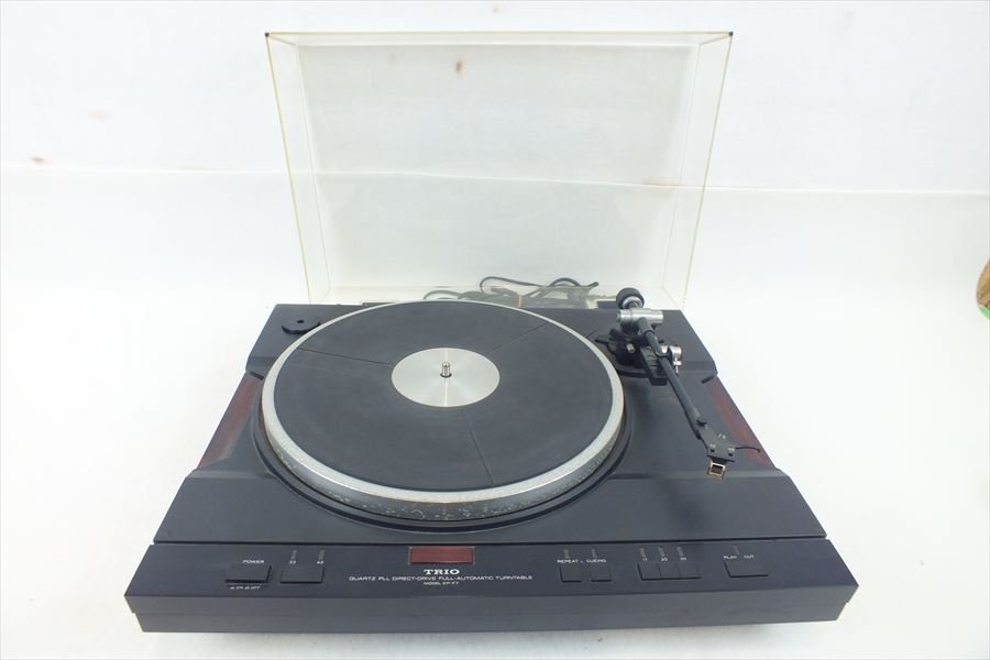 ☆ TRIO トリオ KP-F7 ターンテーブル 中古 現状品 220707T3233 TRIO