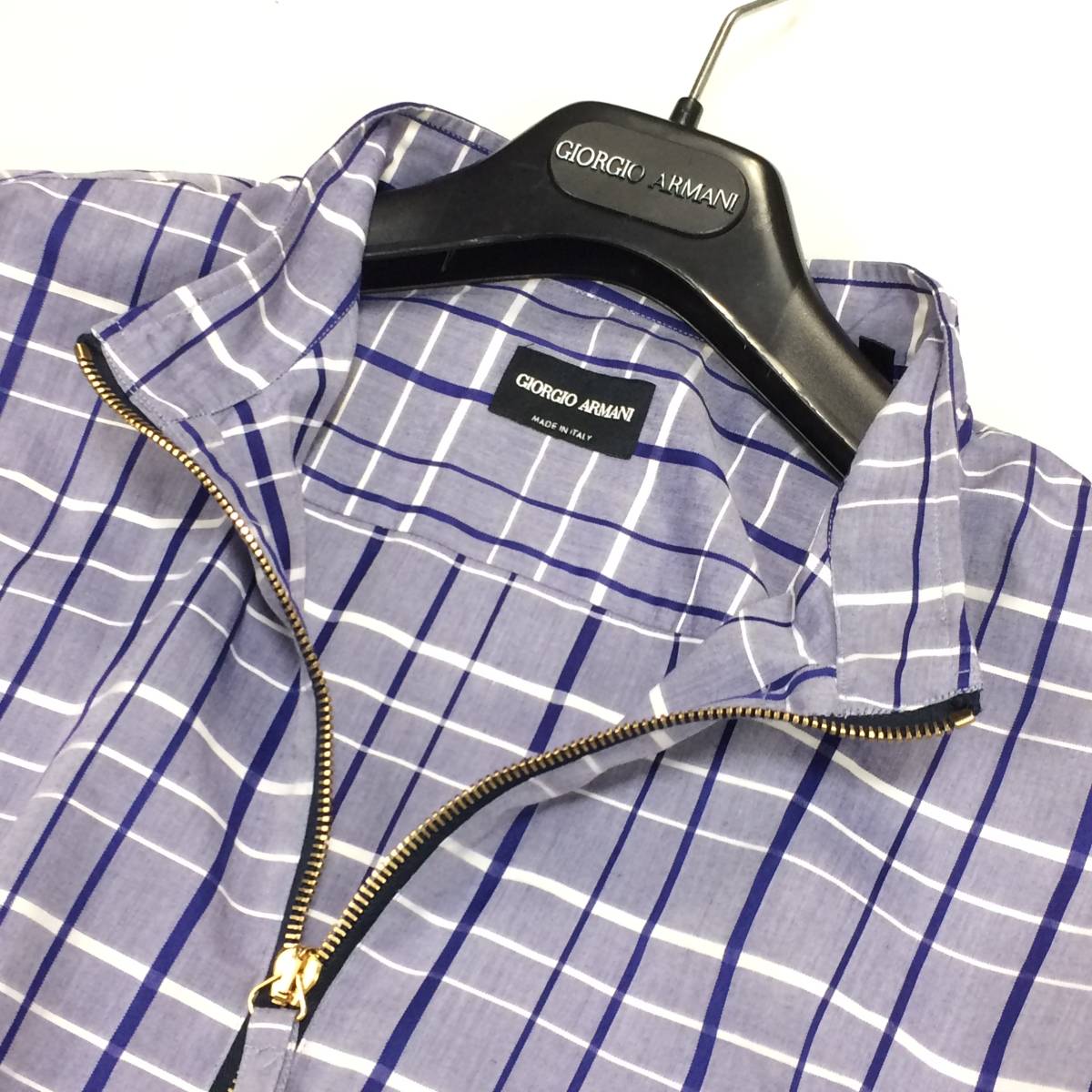 伊製 黒タグ GIORGIO ARMANI/ジョルジオ アルマーニ シアーコットン