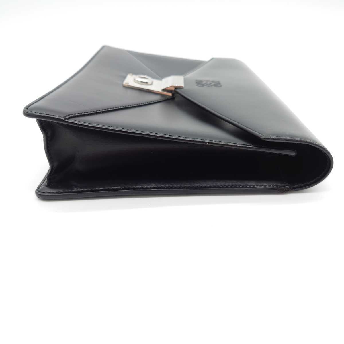 1円〜 美品 LOEWE ロエベ アナグラム ディプロマティコ ロゴマーク 