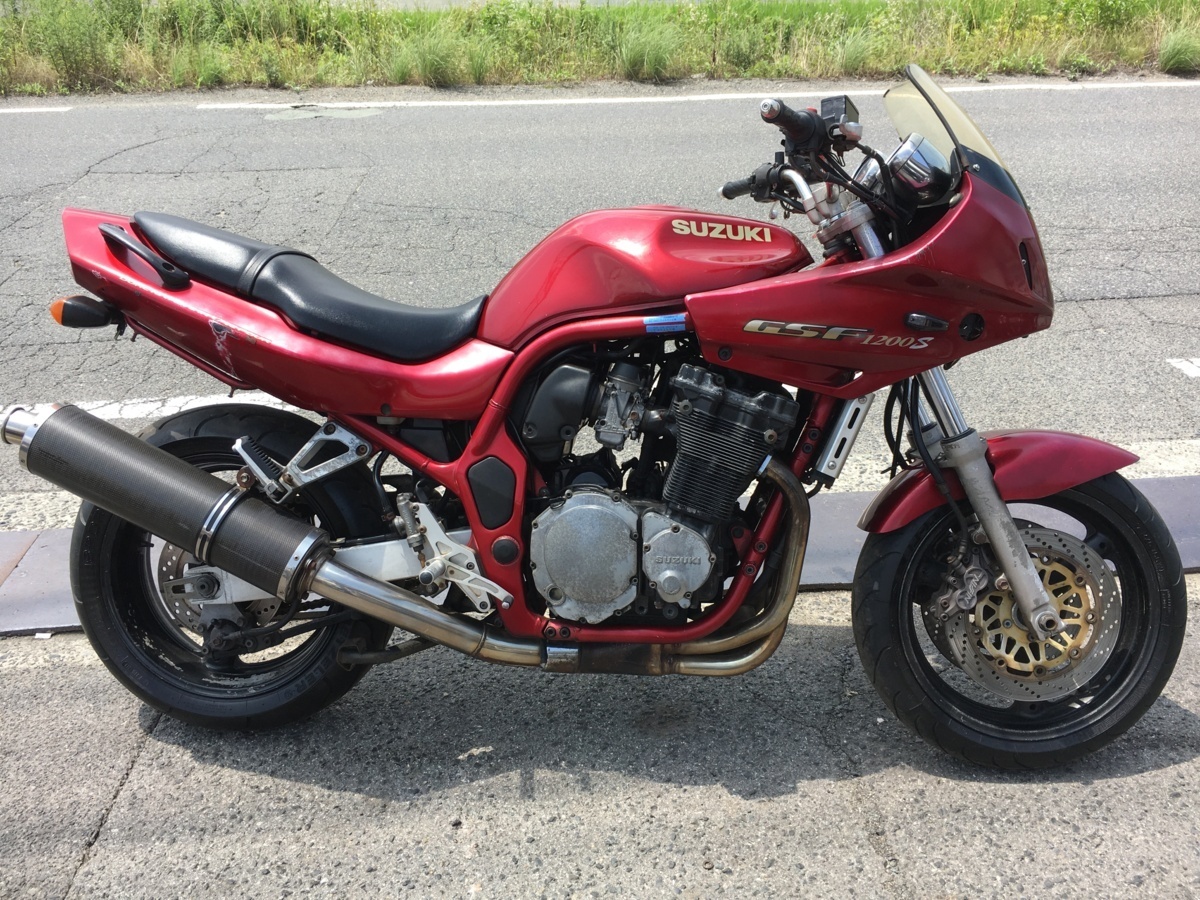 スズキ SUZUKI GSF1200S GV75A 実働 書類付き 油冷 ウィリーマシン