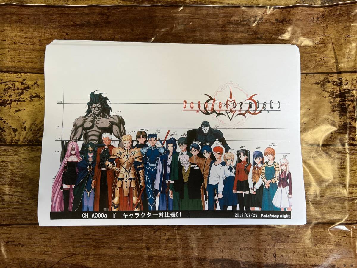 激安大特価 劇場版 Fate/stay night Heaven's Feel 設定資料 スタッフ用制作素材 枚数約200枚(原画、設定資料集)｜売買されたオークション情報、yahooの商品情報をアーカイブ公開 - オークファン 原画、設定資料集