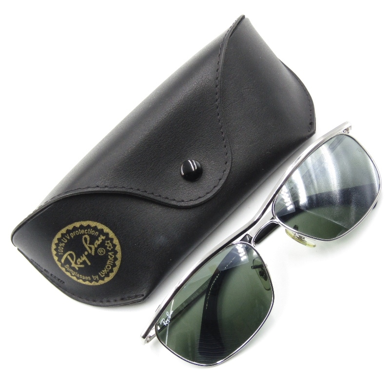 【正規品，お買い得】 Ray-Ban レイバン サングラス RB3385 OLYMPIAN II DELUXE 03/40 オリンピアン2デラックス 復刻 ばね丁番 シルバー 65003112(サングラス)｜売買されたオークション情報、yahooの商品情報をアーカイブ公開 - サングラス