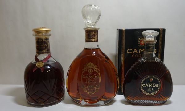 定番，新品 【未開栓】CAMUS カミュ コニャック【3本セット】