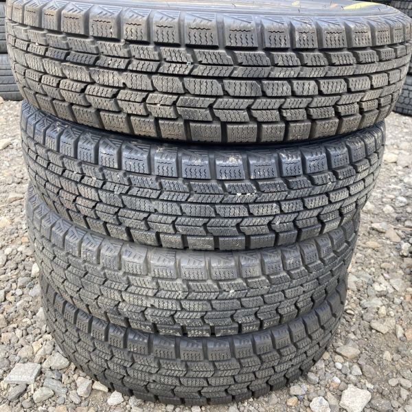 【新作登場，低価】 145/80R12 2015年製 9.5分山 ダンロップ DSX-2 4本/ スタッドレスタイヤ 冬タイヤ ザッツ ライフ N4575_S(中古品)｜売買されたオークション情報、yahooの商品情報をアーカイブ公開 - オークファン 12インチ以下