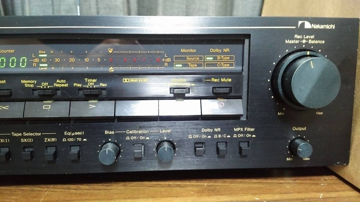 Nakamichi CR-40 カセットデッキ 音響 オーディオ ジャンク ナカミチ Nakamichi カセットデッキ CR-40 ジャンク品 【公式通販】