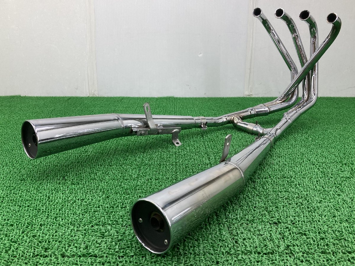 JAMA製CBX400F マフラー 31-5016 純正 中古 バイク 部品 NC07 コケキズ 