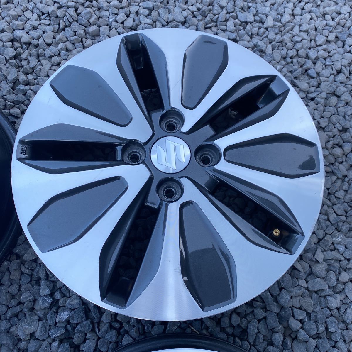 SUZUKI スズキ純正 アルミホイール 15×4.5J インセット45 4穴 PCD100 4 