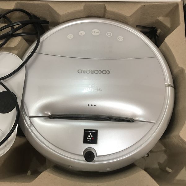 販売日本 SHARP シャープ ロボット掃除機 COCOROBO RX-V100-W