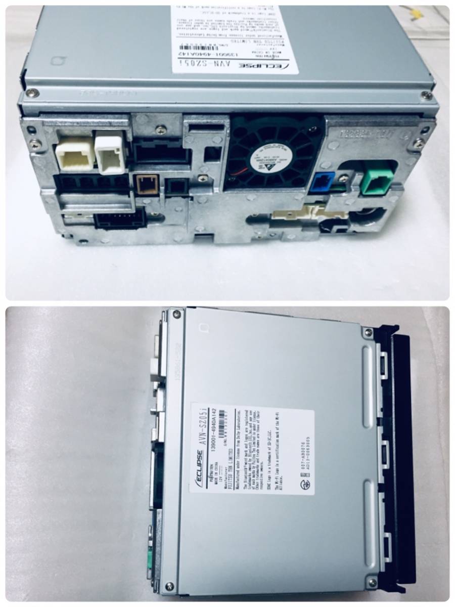 ECLIPSE AVN-SZ05i Bluetooth 地デジ 動作品 自動車 ECLIPSE カーナビ