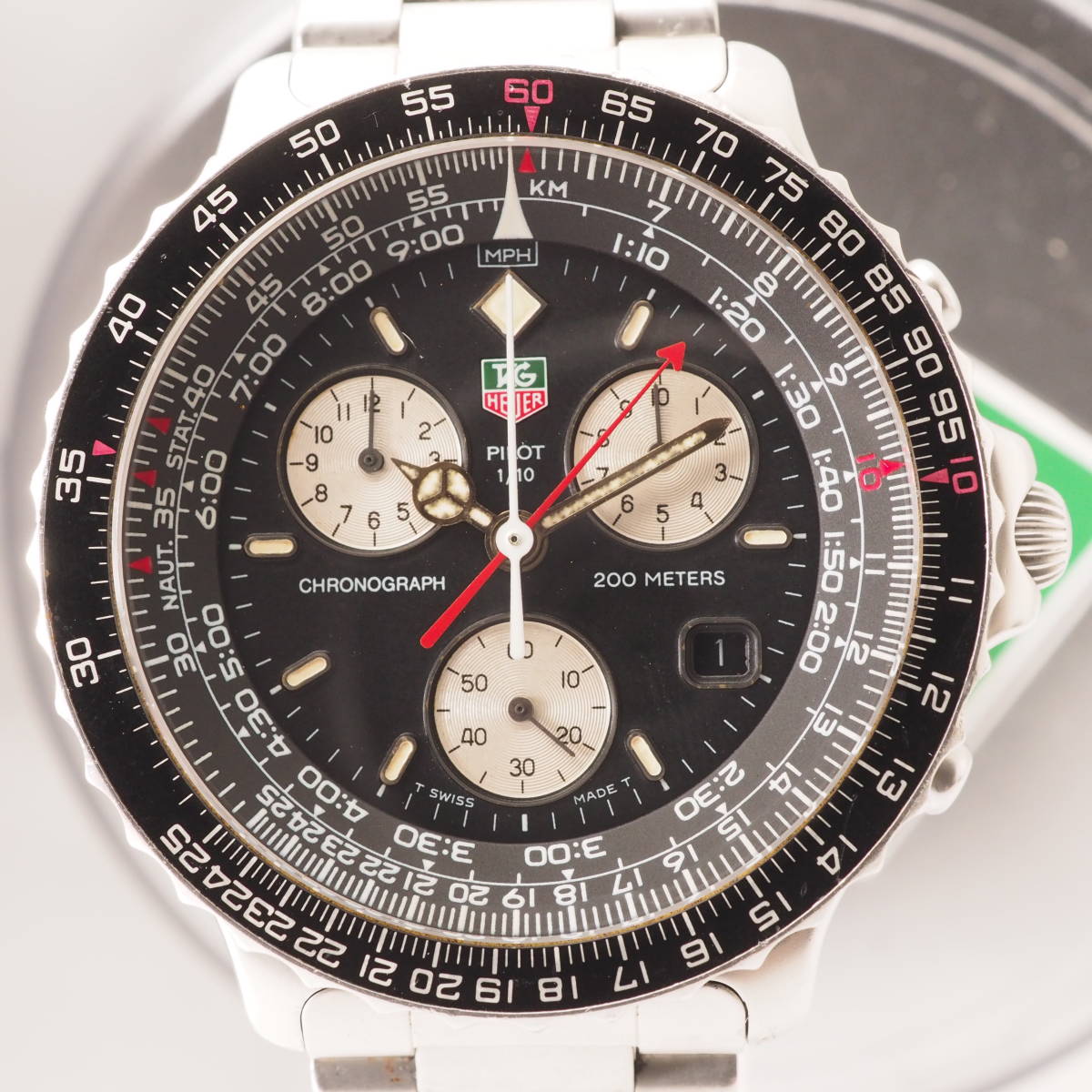タグ ホイヤー パイロット クロノグラフ 530.306K TAG HEUER AUTOMATIC 