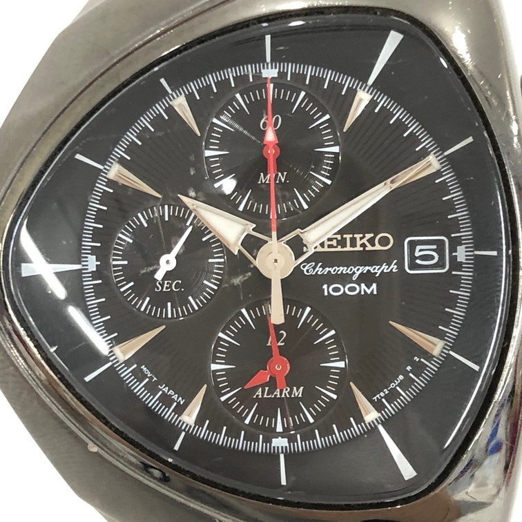 AHAH3024】腕時計 SEIKO セイコー クロノグラフ 7T62-0GH0 不動品 