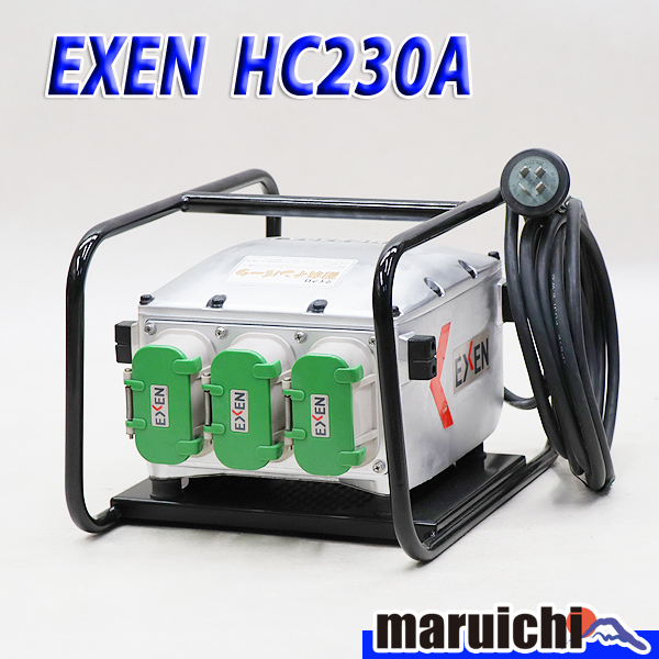【低価】 マイクロインバーター EXEN HC230A 振動 耐水インバーター 高周波 建設機械 電動工具 200V 工事 7H40(その他)｜売買されたオークション情報、yahooの商品情報をアーカイブ公開 - オークファン その他