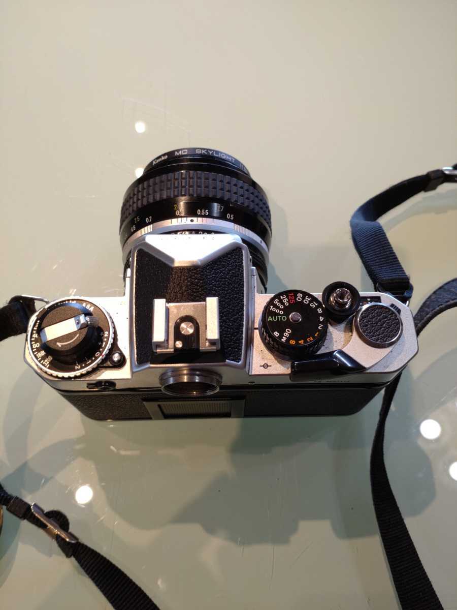 Nikon ニコン 一眼レフカメラ FE+50MM1.2 Nikon FE 50mm □Nikon 2台