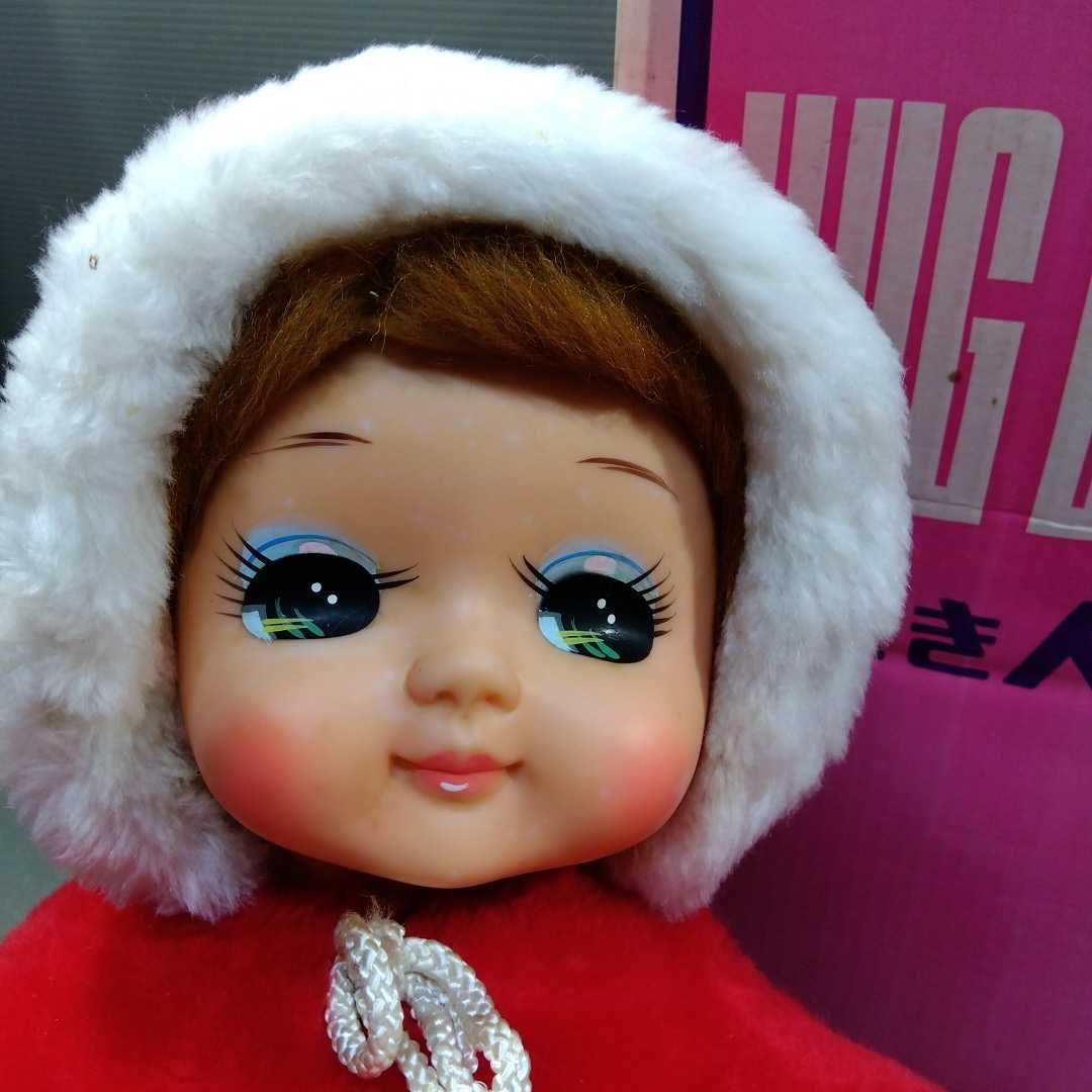 アンティーク　レトロ　セルロイド　人形　女の子D 抱き人形　着せ替え人形 ☆キューピー人形53cm☆セルロイド 抱き人形 デコちゃん 髪の毛 女の子