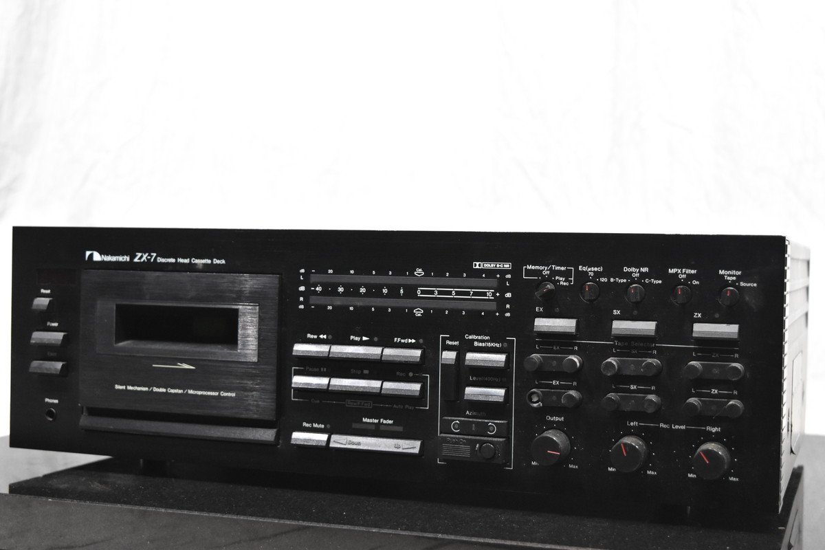 Nakamichi ナカミチ カセットデッキ ZX-7【ジャンク品】‰