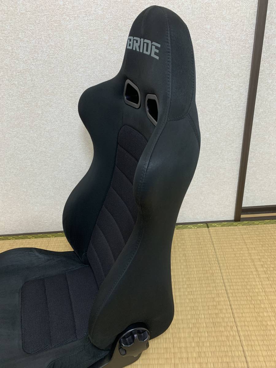 BRIDE EUROSTERⅡ ブリッド ユーロスター2 シート バックスキン黒 セミ 