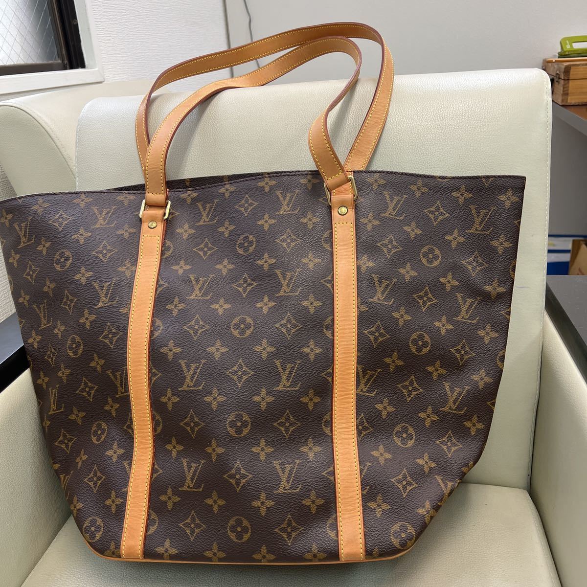 モノグラム サックショッピング M51108 LOUIS ルイヴィトン ルイ 