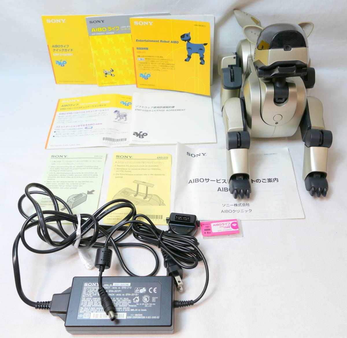 ジャンク品 SONY AIBO 2nd GENERATION ERS-210 電子ペット アイボ(AIBO