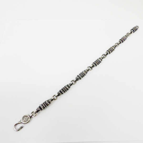 クロムハーツ　バレルリンクブレスレット CHROME HEARTS/クロムハーツ バレルリンク ブレスレット 7リンク /LPL