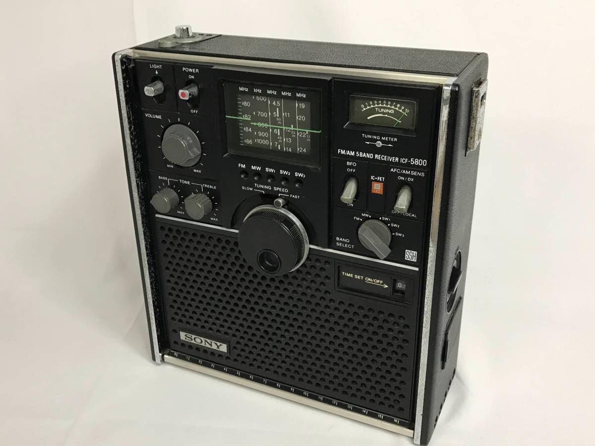 ☆SONY/ソニー スカイセンサー 5バンドマルチバンドレシーバー ICF