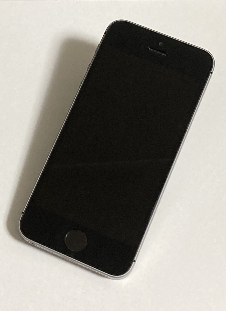 【美品】iPhoneSE 第1世代 スペースグレイ 32GB バッテリー99% バッテリー最大容量99% iPhone SE 第1世代 SIMフリー スペースグレイ