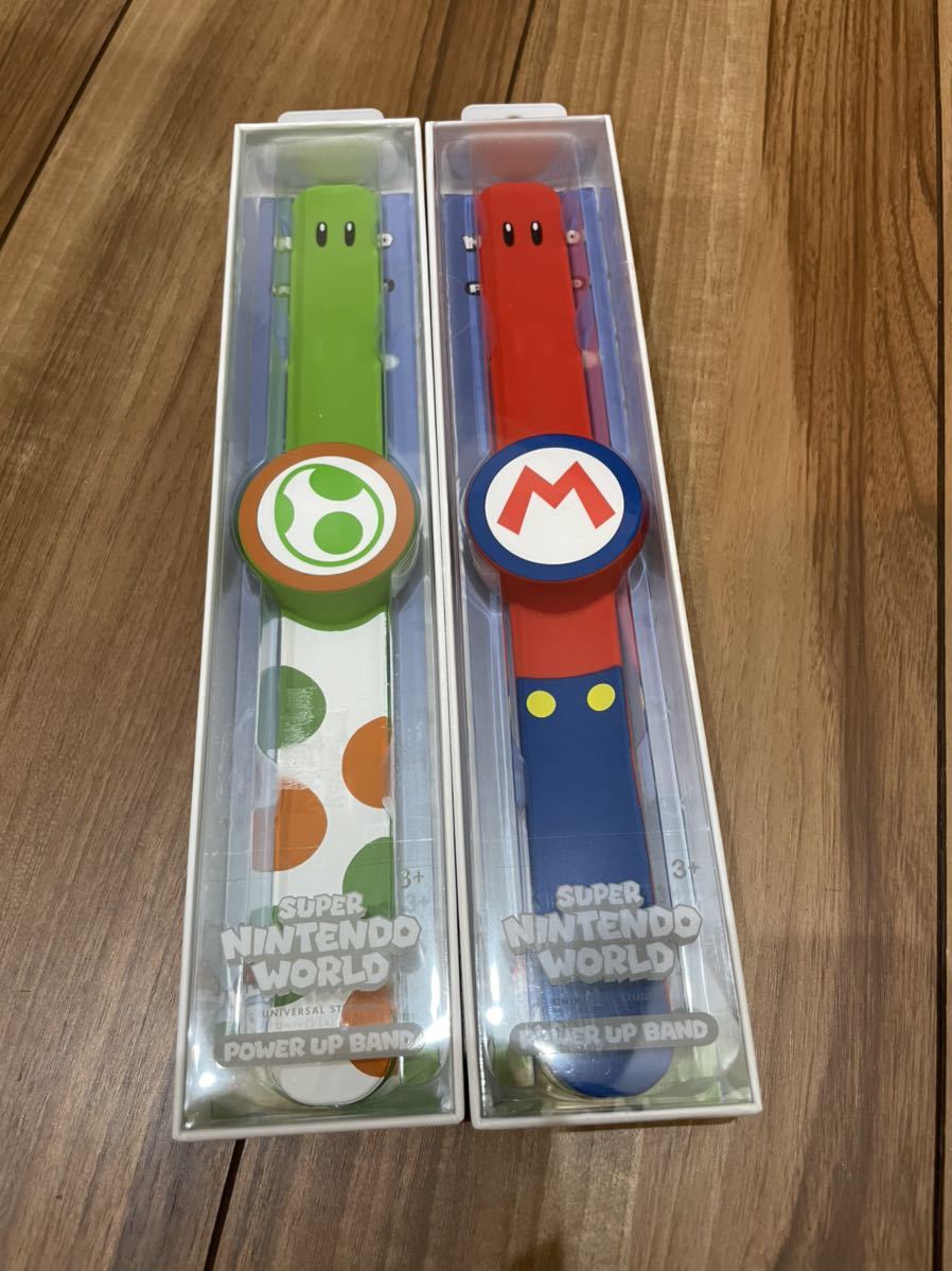 USJ パワーアップバンド 4本セット マリオ ルイージ キノピオ ヨッシー