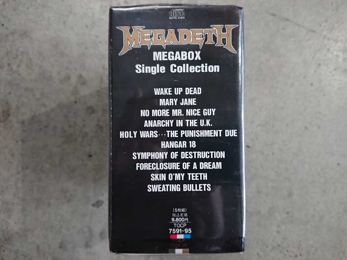 Megadeth Single メガデス⁄メガボックス～シングル・コレクション