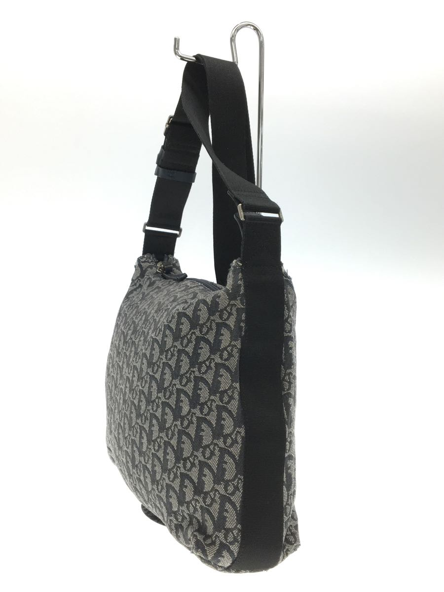 Christian Dior◇トロッター/ショルダーバッグ/キャンバス/NVY/総柄