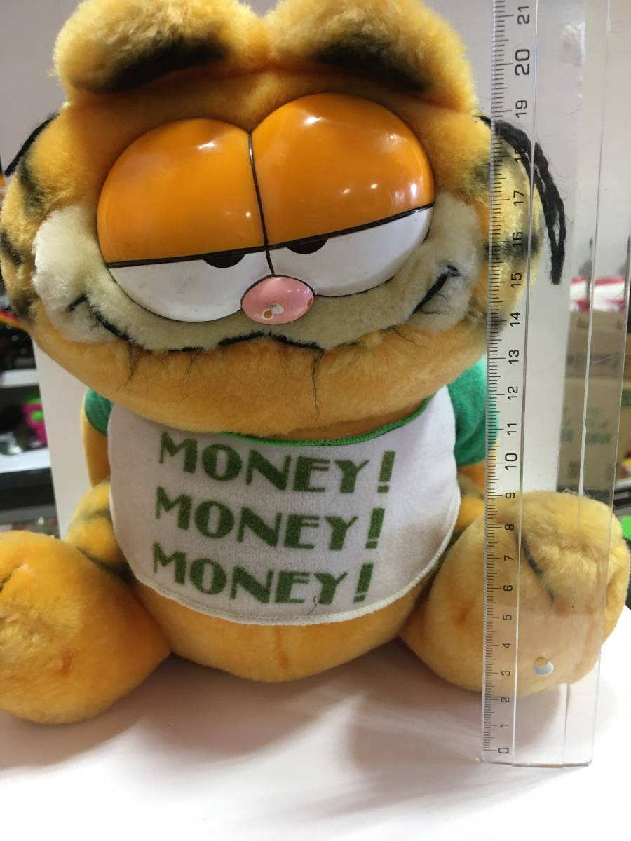 Garfield ガーフィールド ヴィンテージぬいぐるみ 80sDAKIN貯金箱 80' ガーフィールド ぬいぐるみ型貯金箱 DAKIN 80s Garfield