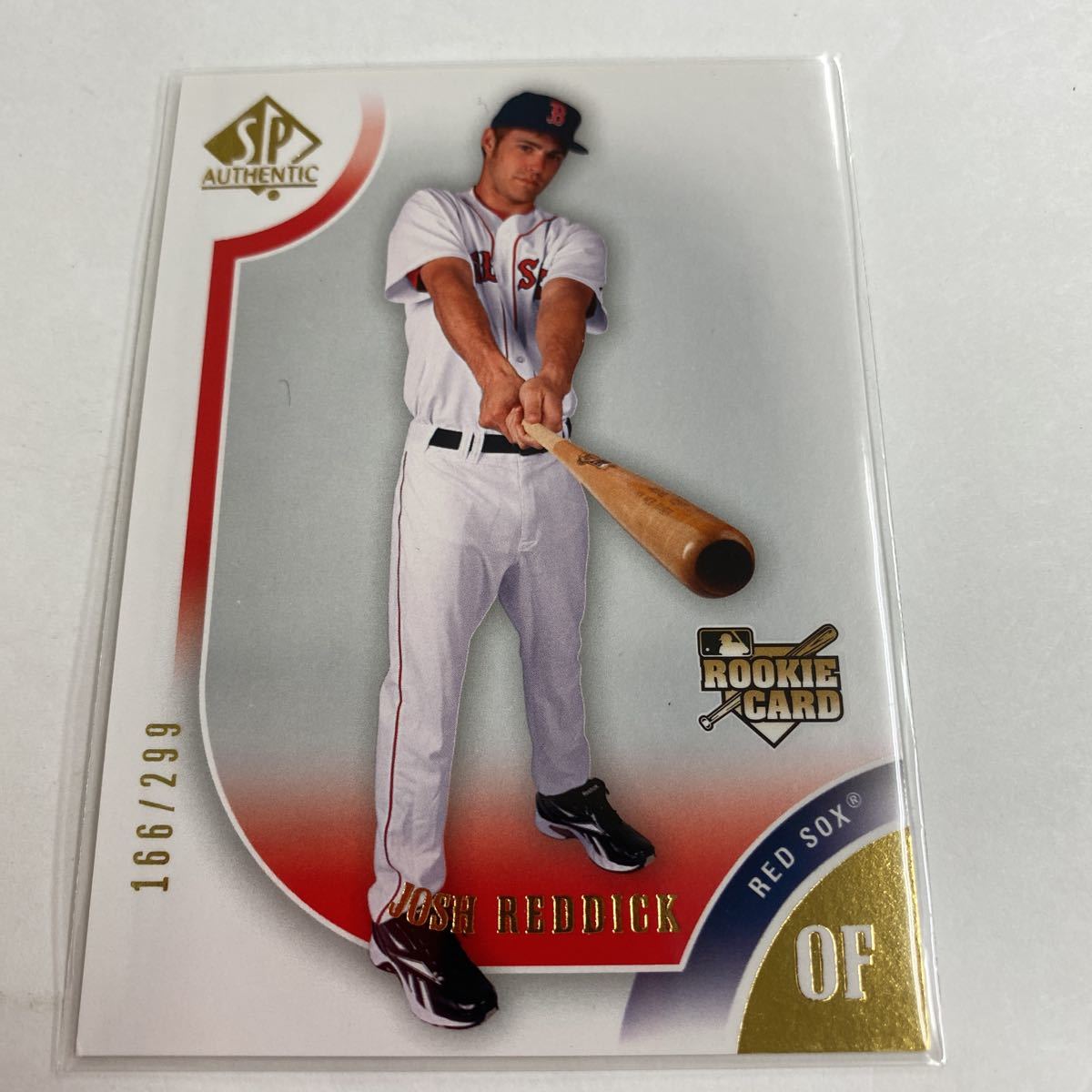 MLB 2009 Upper Deck SP Josh Reddick Rookie Card 166/299.