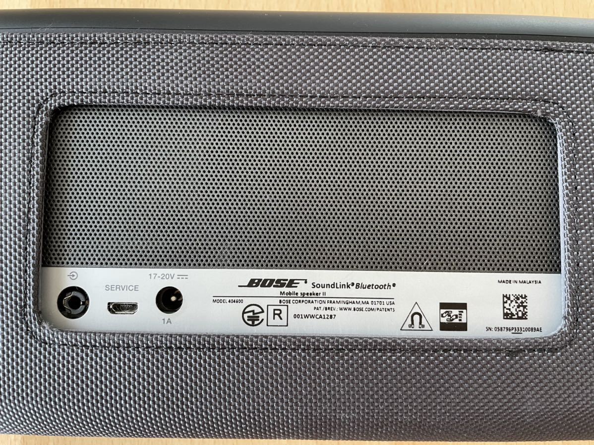 BOSE SoundLink Bluetooth Mobile Speaker Ⅱ