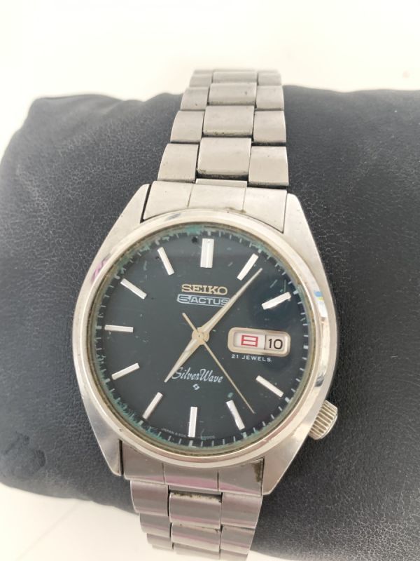 H-367 SEIKO セイコー 5ACTUS Silver Wave 6306-8000 自動巻 AT 21石 