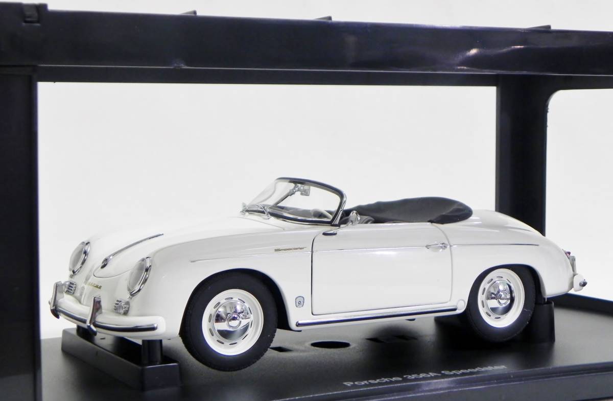 絶版未展示品 オートアート 1/18 ポルシェ 356A スピードスター オートアート 1/18 ポルシェ 356A スピードスター ホワイト 未展示