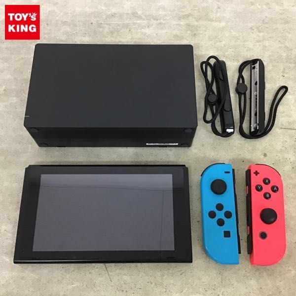 1円〜 動作確認/初期化済 Nintendo Switch HAC-001 ネオンブルー