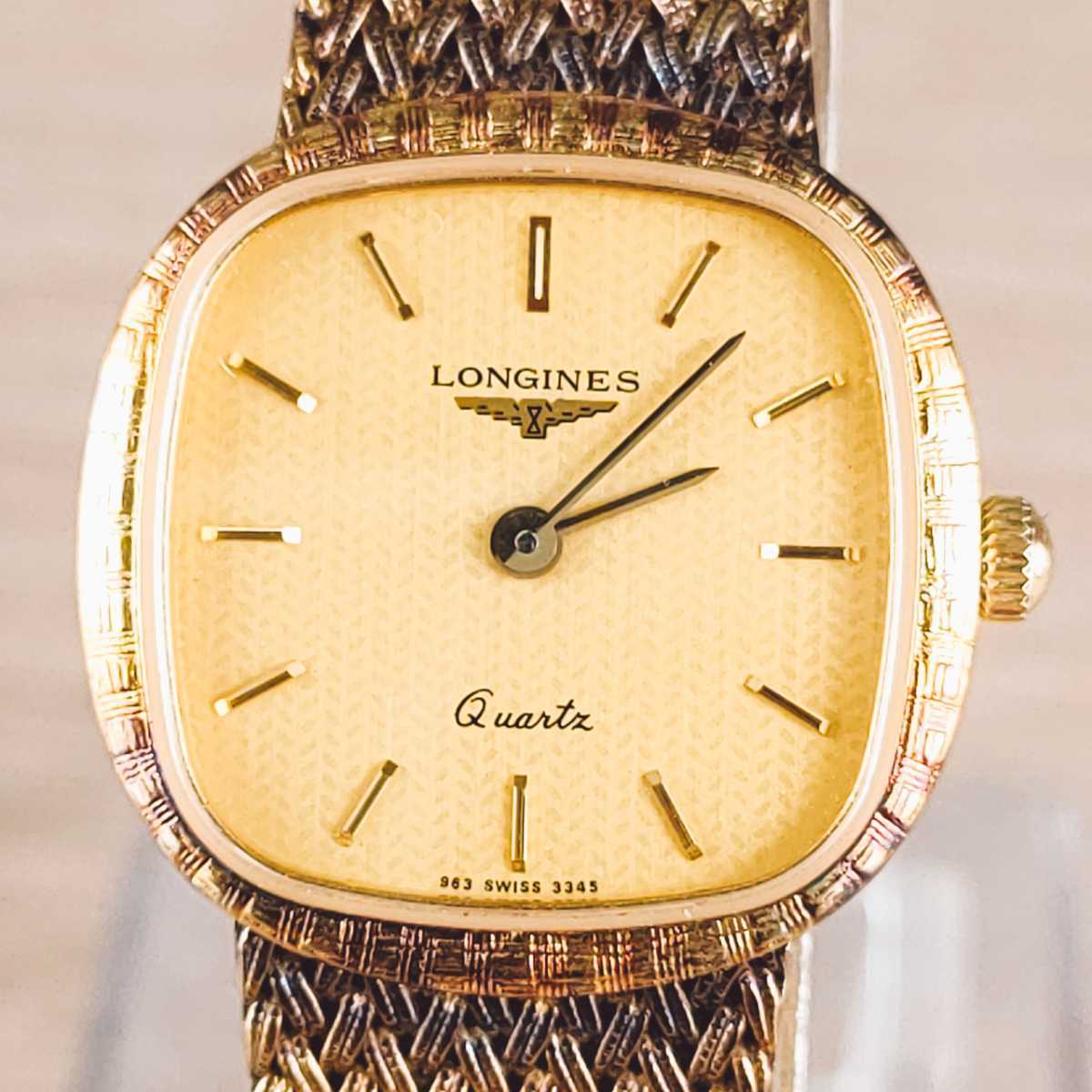 LONGINES ロンジン 腕時計 クウォーツ Quartz 963 3345 スイス製 
