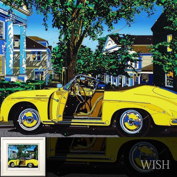 2026，品質保証 真作 WISH 鈴木英人 BY THE BEAUTIFUL YOU シルクスクリーン 約10号 1997年作 直筆サイン 車 作 〇 作家 #22072769(シルクスクリーン)｜売買されたオークション情報、yahooの商品情報をアーカイブ公開 - オ シルクスクリーン