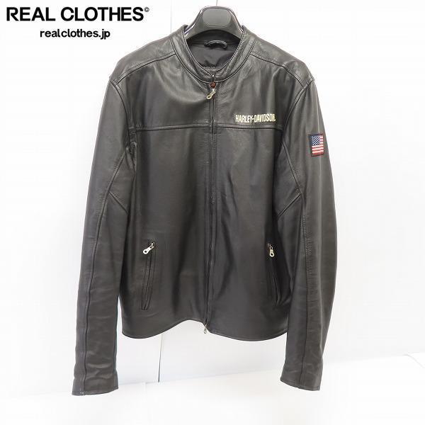  HARLEY DAVIDSON/ハーレーダビッドソン レザージャケット シングルライダース 98135-05VL /L /080(ハーレーダビッドソン)｜売買されたオークション情報、yahooの商品情報をアーカイブ公開 - オークフ ハーレーダビッドソン