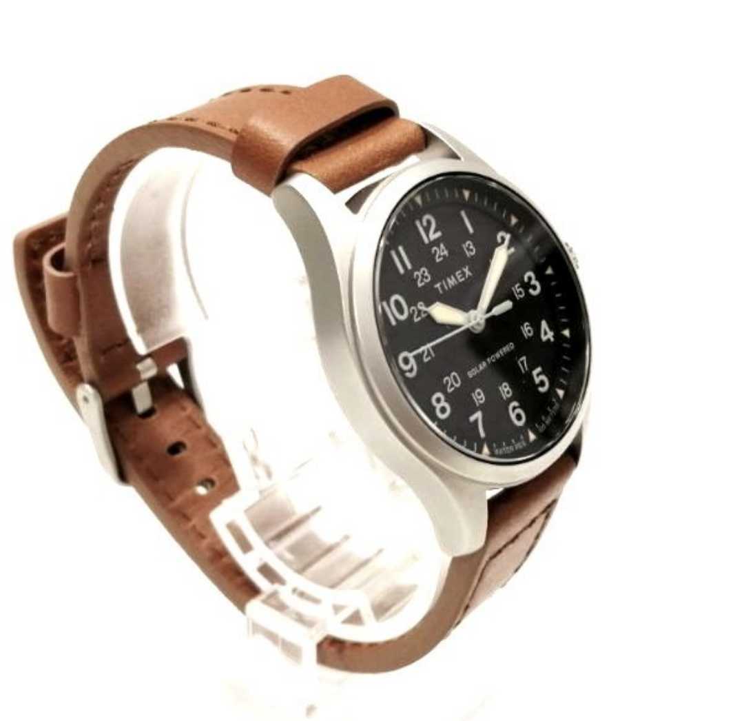 美品 TIMEX ソーラー腕時計 エクスペディション ノース TW2V00200
