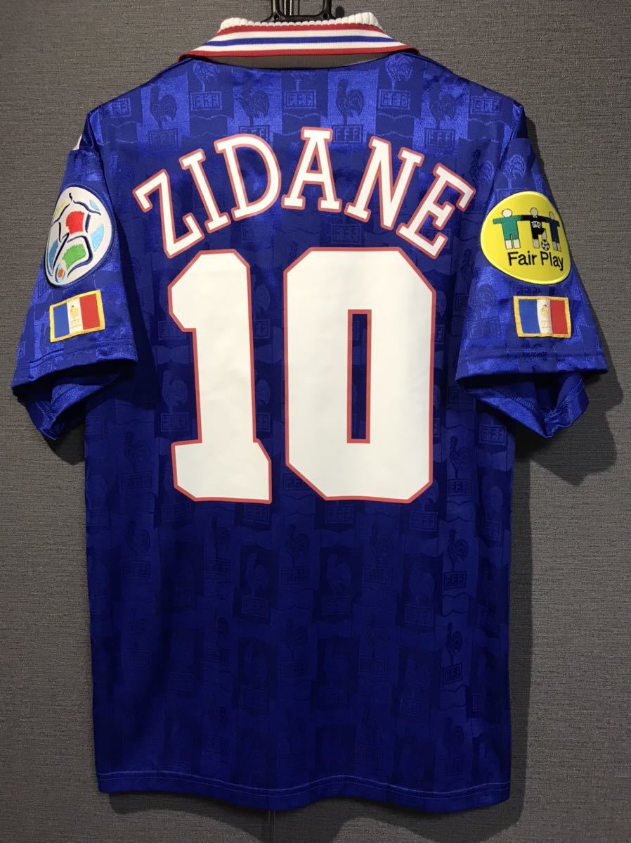 【貴重】EURO '96フランス代表 ジダン ジダン フランス代表 ユーロ 1996(フランス)｜売買されたオークション