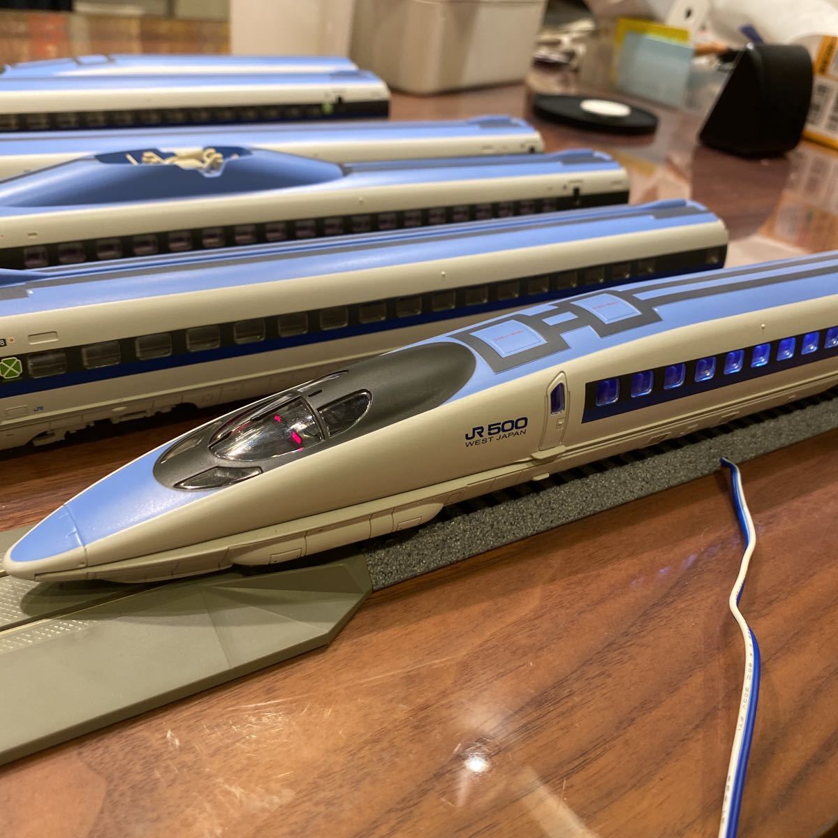 HOゲージ 500系新幹線 - | 通電確認天賞堂 メルカリ のぞみ 6両基本