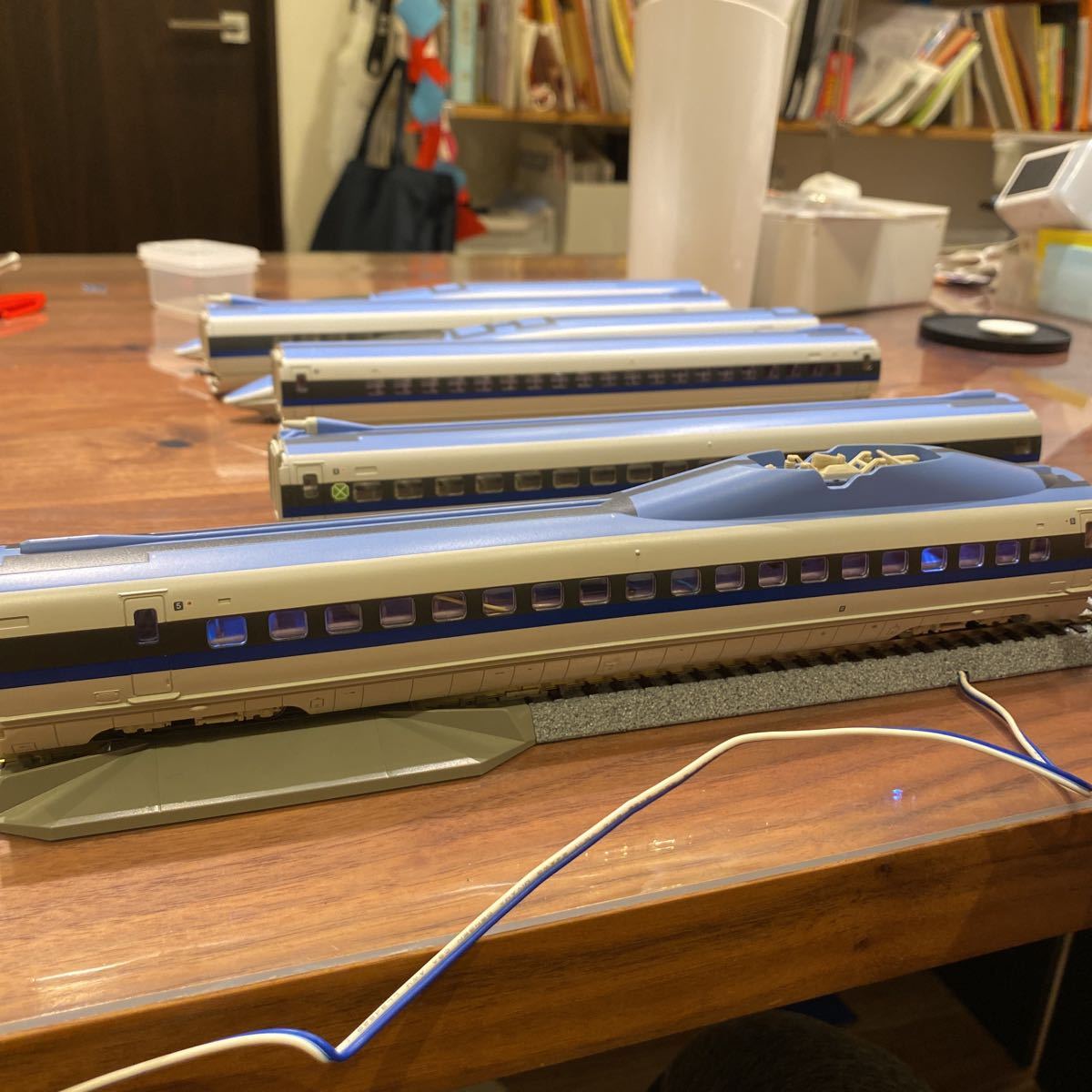 HOゲージ 500系新幹線 - | 通電確認天賞堂 メルカリ のぞみ 6両基本