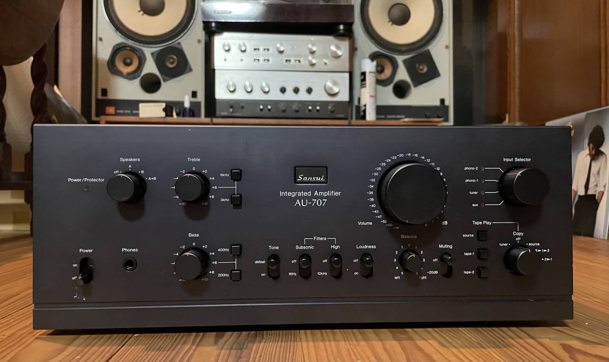 アンプ【SANSUI AU-α707】 サンスイ SANSUI AU-α707i ステレオ