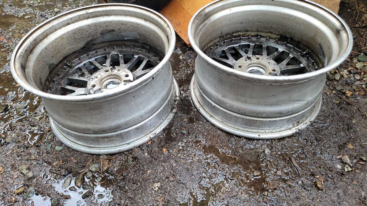 Work VS-XX VS XX 17インチ 9J +35 2本 KF SD リバレル 深リム RAYS
