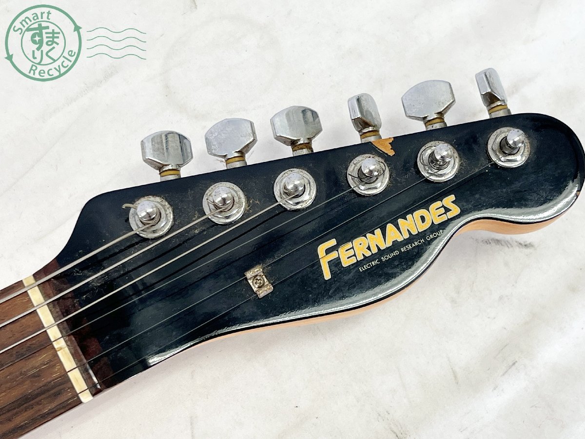 美品 FERNANDES フレイムトップ Wilkinson ロックペグ 美品 FERNANDES フレイムトップ Wilkinson ゴールドロックペグ 美品