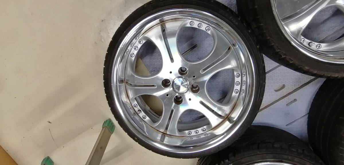 WORK ワーク ユーロライン 17インチ 17×7JJ＋32 PCD100 4H 4本 タイヤ 