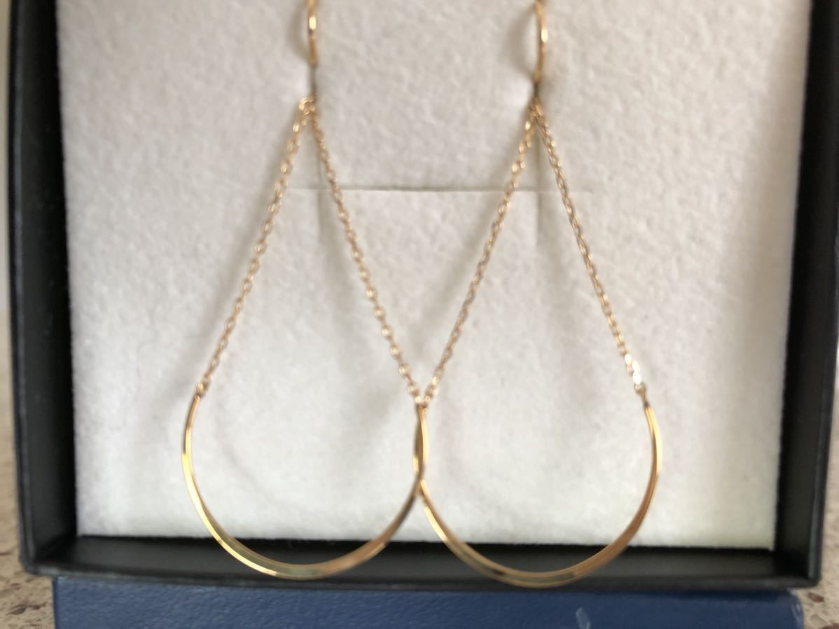 更にお値下げ ヴァンドーム青山 ピアス 18k フックピアス(ヴァンドーム 