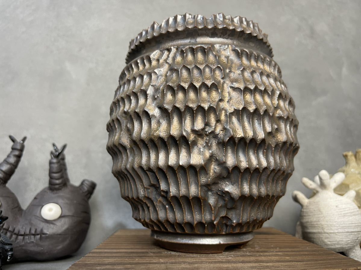 Lサイズ 手作植木鉢 検索(invisible ink raw life factory SRL